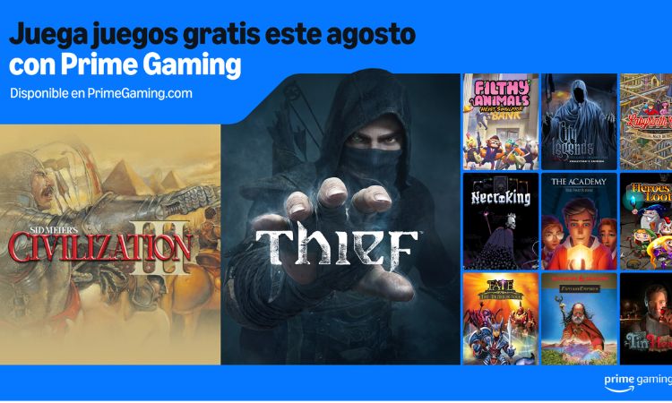 Prime Gaming Agosto