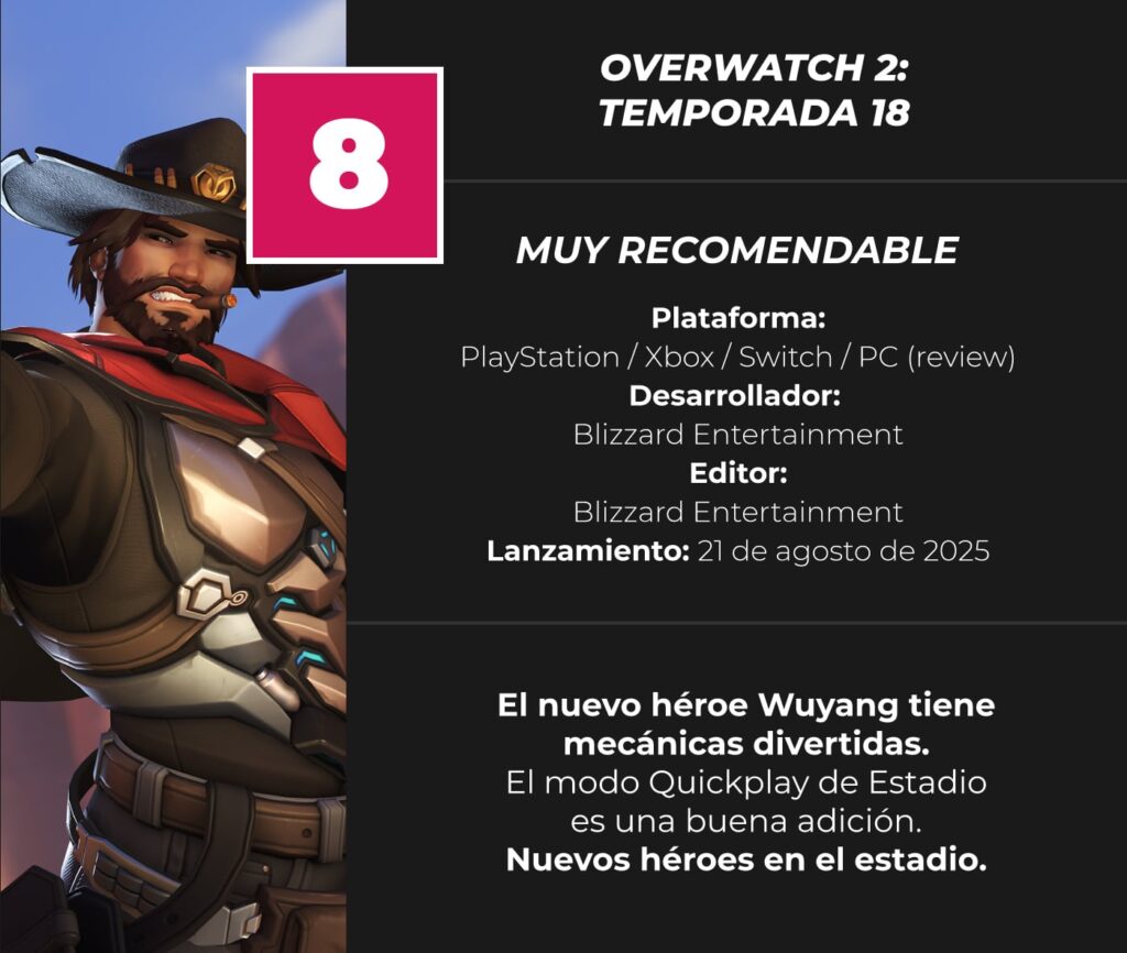 Overwatch 2 Temporada 18 Review-Score