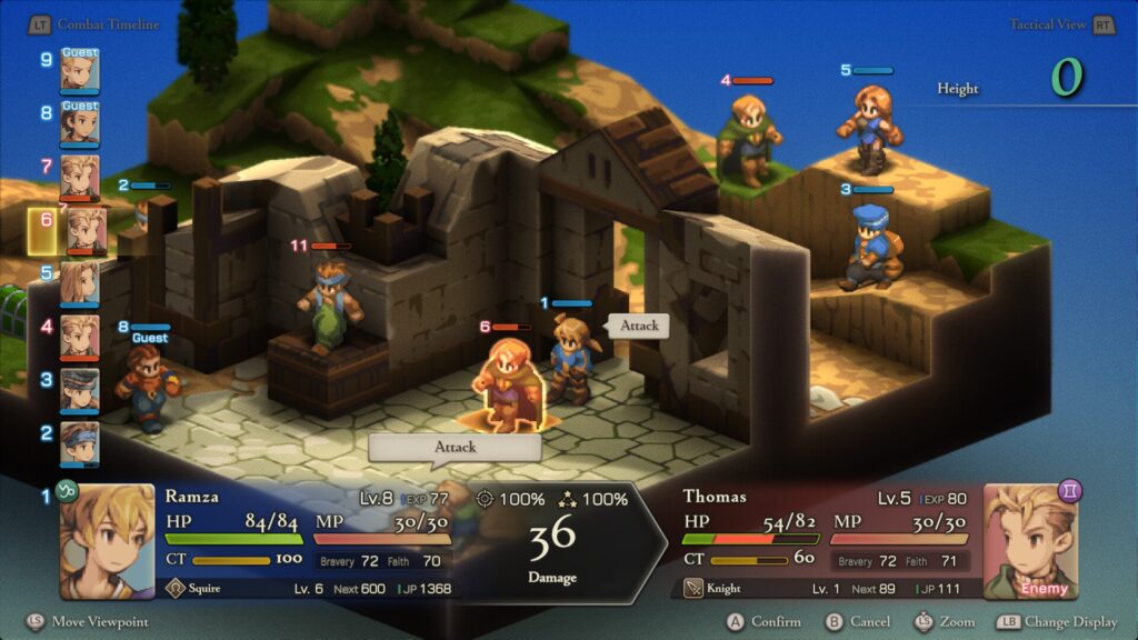 Final Fantasy Tactics - The Ivalice Chronicles gameplay review