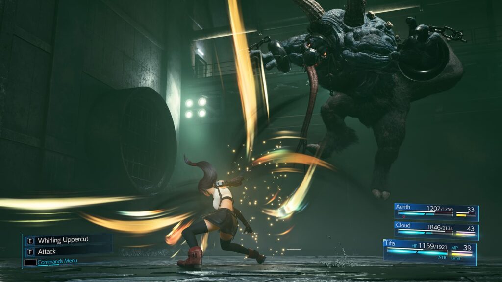 Final Fantasy 7 Remake Integrade review gameplay