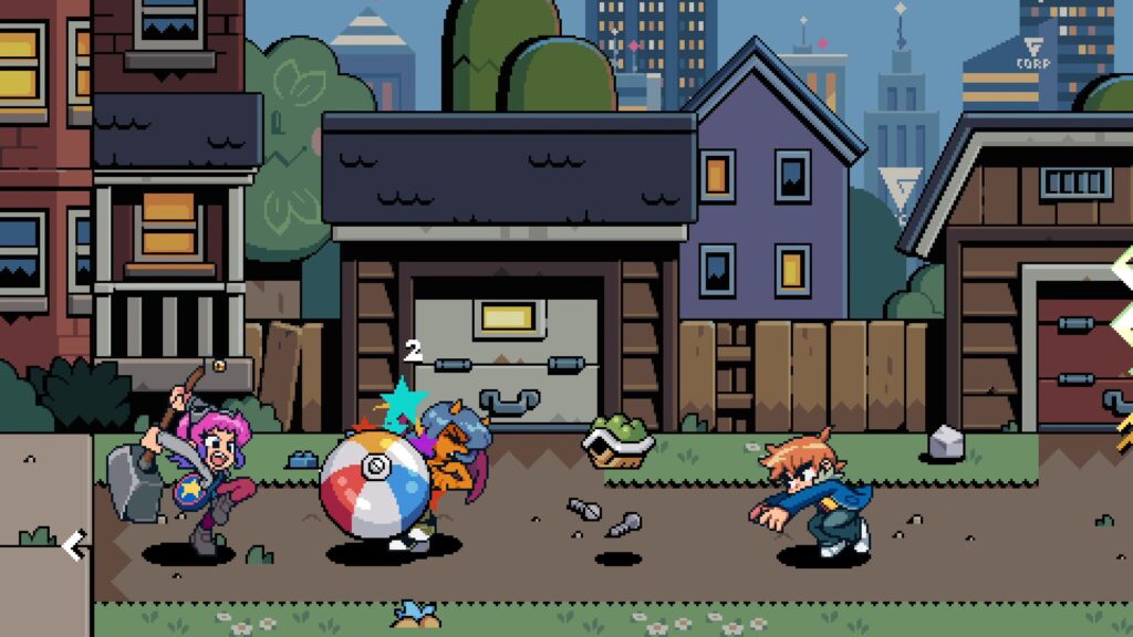 Scoot Pilgrim EX Review gameplay