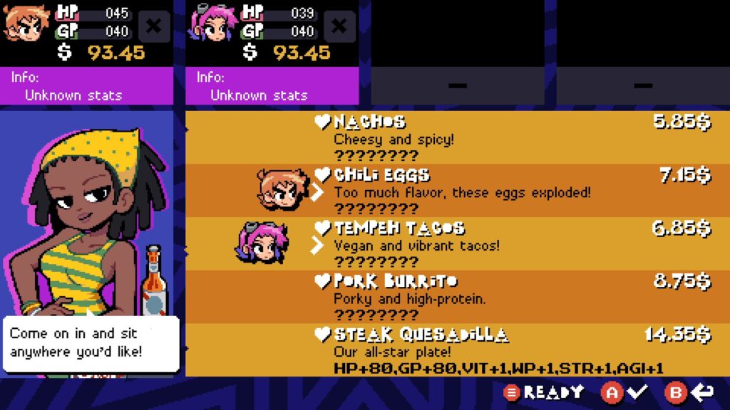 Scoot Pilgrim EX Review gameplay