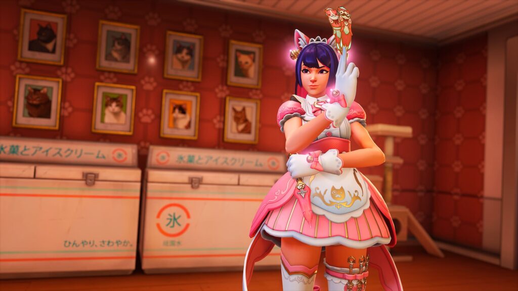 Overwatch-Nyan-Cafe-Skin-Pack