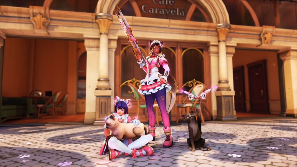 Overwatch-Nyan-Cafe-Skin-Pack
