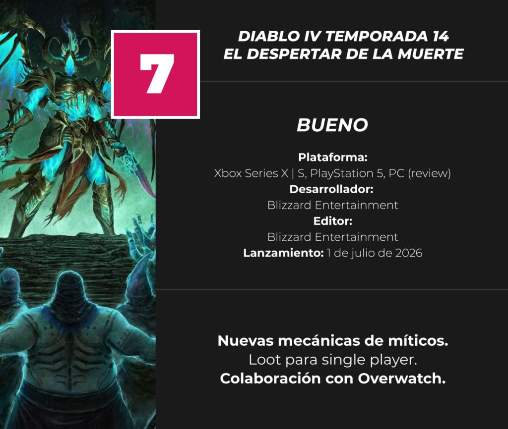 Diablo-IV-Temporada-14-El-Despertar-de-la-Muerte-Review-Score