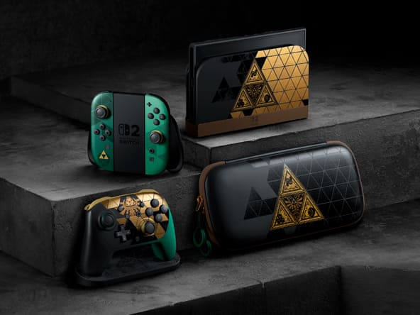 Nintendo Switch 2 The Legend of Zelda Edition all