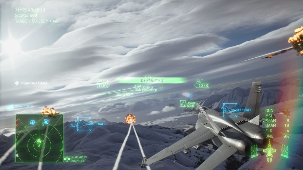 Ace Combat 8 review gameplay